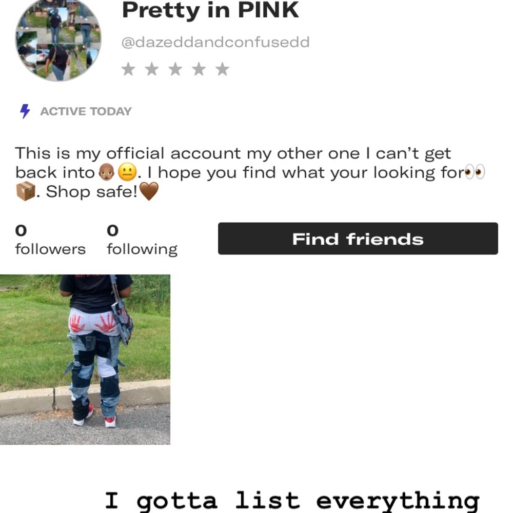 This is my official Depop!